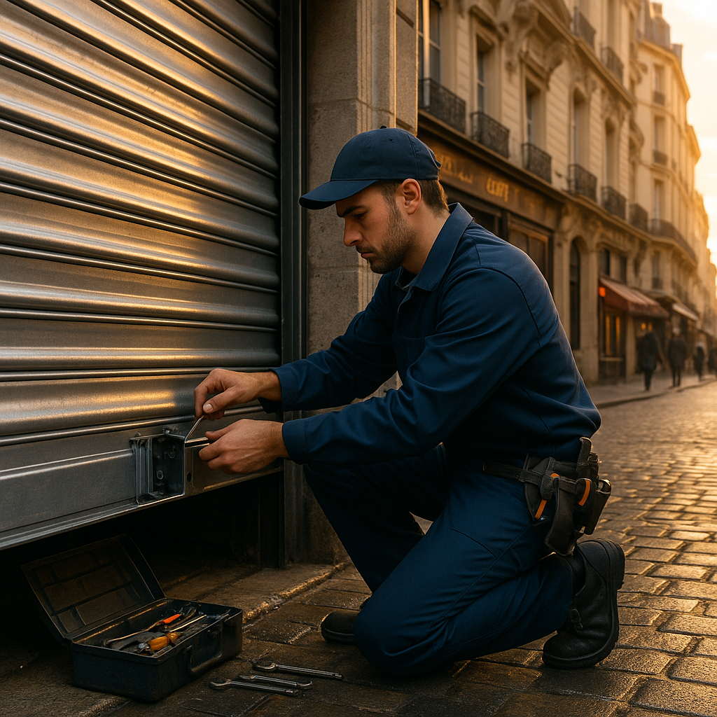 Read more about the article Dépannage Rideau Métallique Paris 